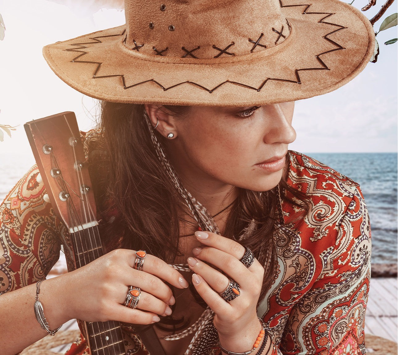 iXXXi Jewelry Vulring Magic Coral 2mm