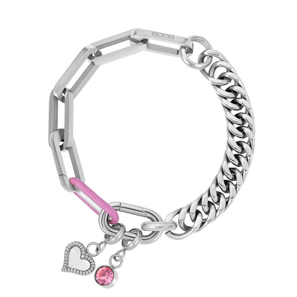 Samengestelde iXXXi Connect armband Dee Zilver