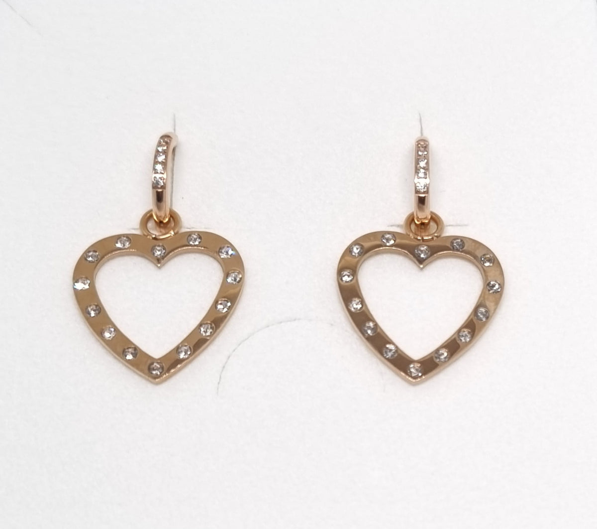 iXXXi Jewelry Giftset Hoops Crystal with Heart