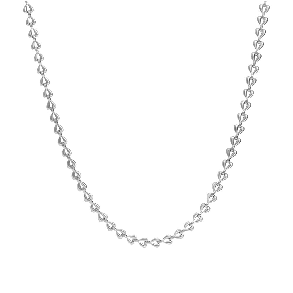 iXXXi Jewelry Necklace Chained Hearts