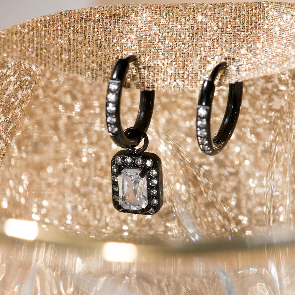 iXXXi Jewelry Hoops Crystal