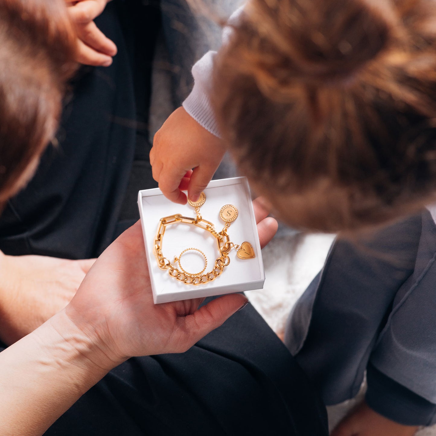 iXXXi CONNECT Charm Zirconia Heart