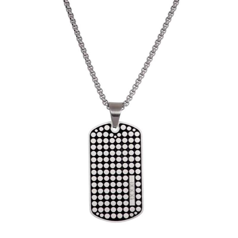 iXXXi Men Pendant Dog tag Dots