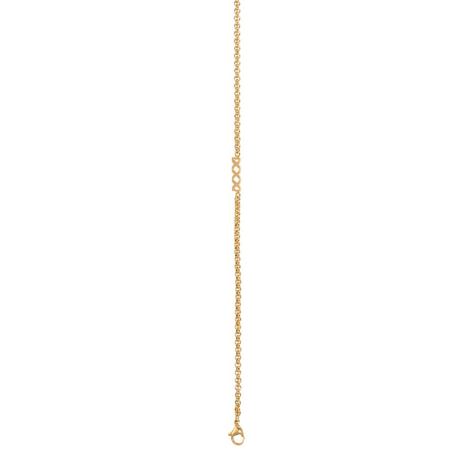 iXXXi Jewelry Collier 3mm met logo 80cm