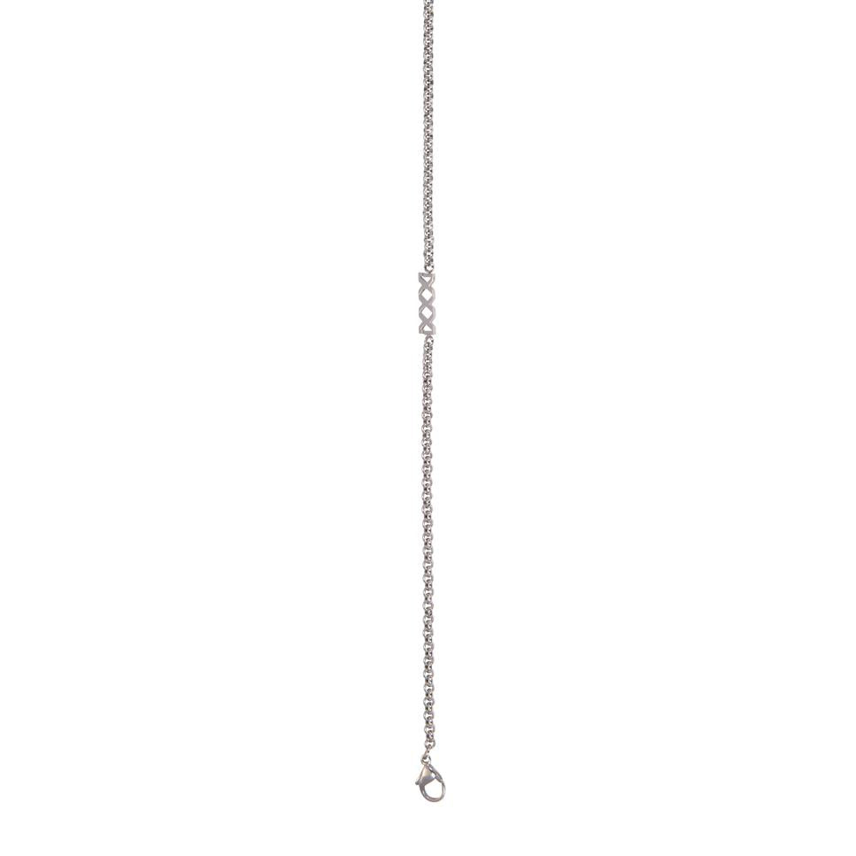 iXXXi Jewelry Collier 3mm met logo 80cm