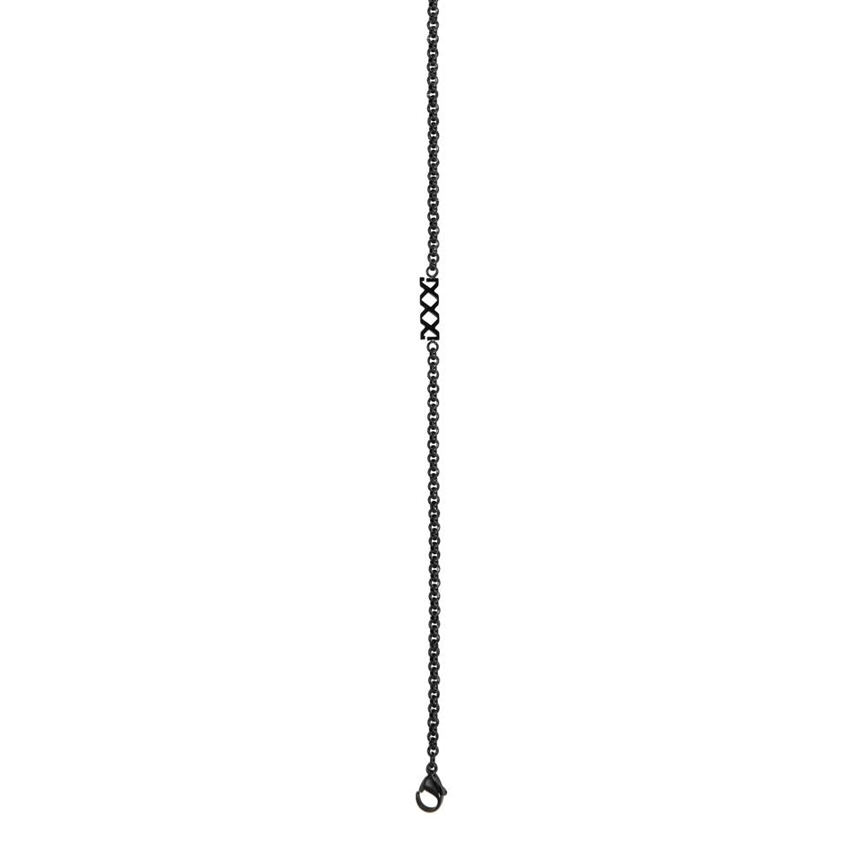 iXXXi Jewelry Collier 3mm met logo 80cm