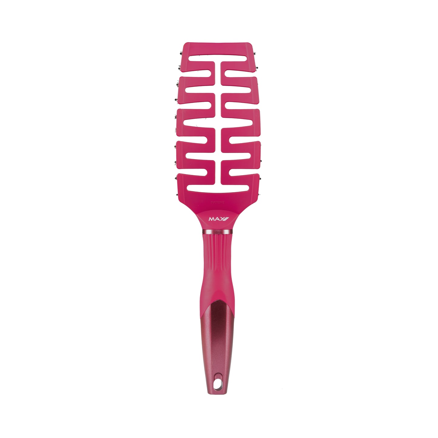 Max Pro Detangler Brush - Burgundy Beauty