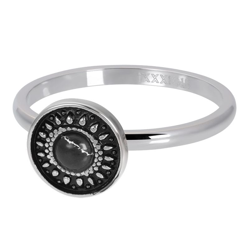 Samengestelde iXXXi Ring Vintage Black