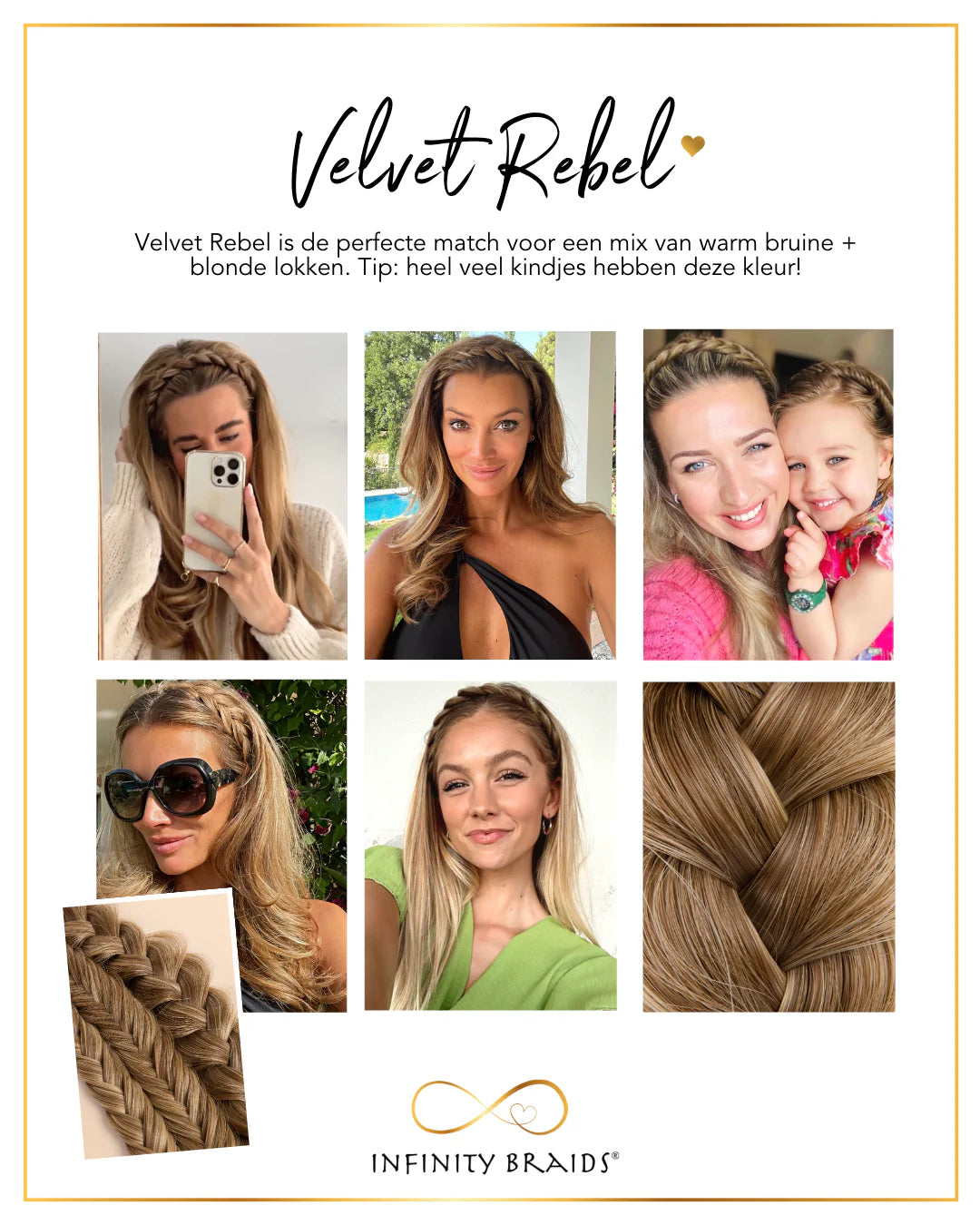 Infinity Braids Jolie Velvet Rebel