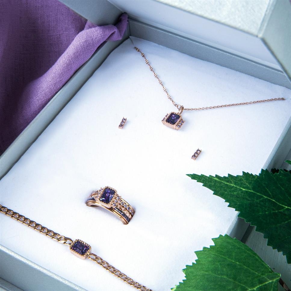 Classic Miracle Tanzanite Set