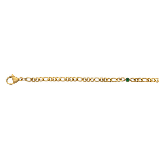 iXXXi Jewelry Ankle strap Memories Emerald