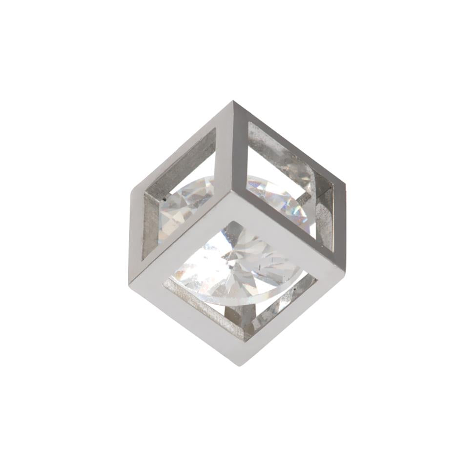 iXXXi Jewelry Charm Hollow Cube Stone