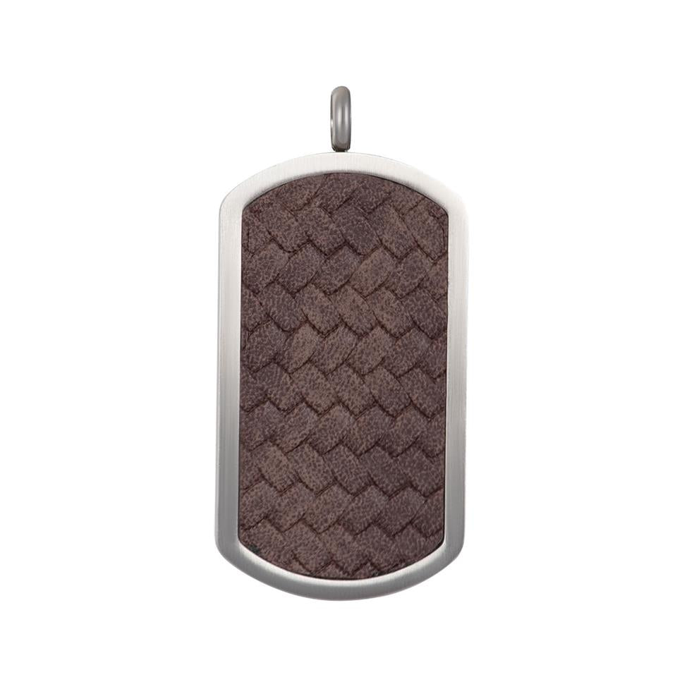 iXXXi Men Pendant Dog tag leather